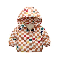 boys girls thick jackets winter 1 to 6 year old children warm hoodies coats clothing for baby down parkas kids outerwear outfits