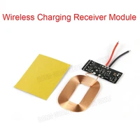 1pcs 5v 1a wireless charging receiver module qi mouse modified diy circuit board space power supply charger