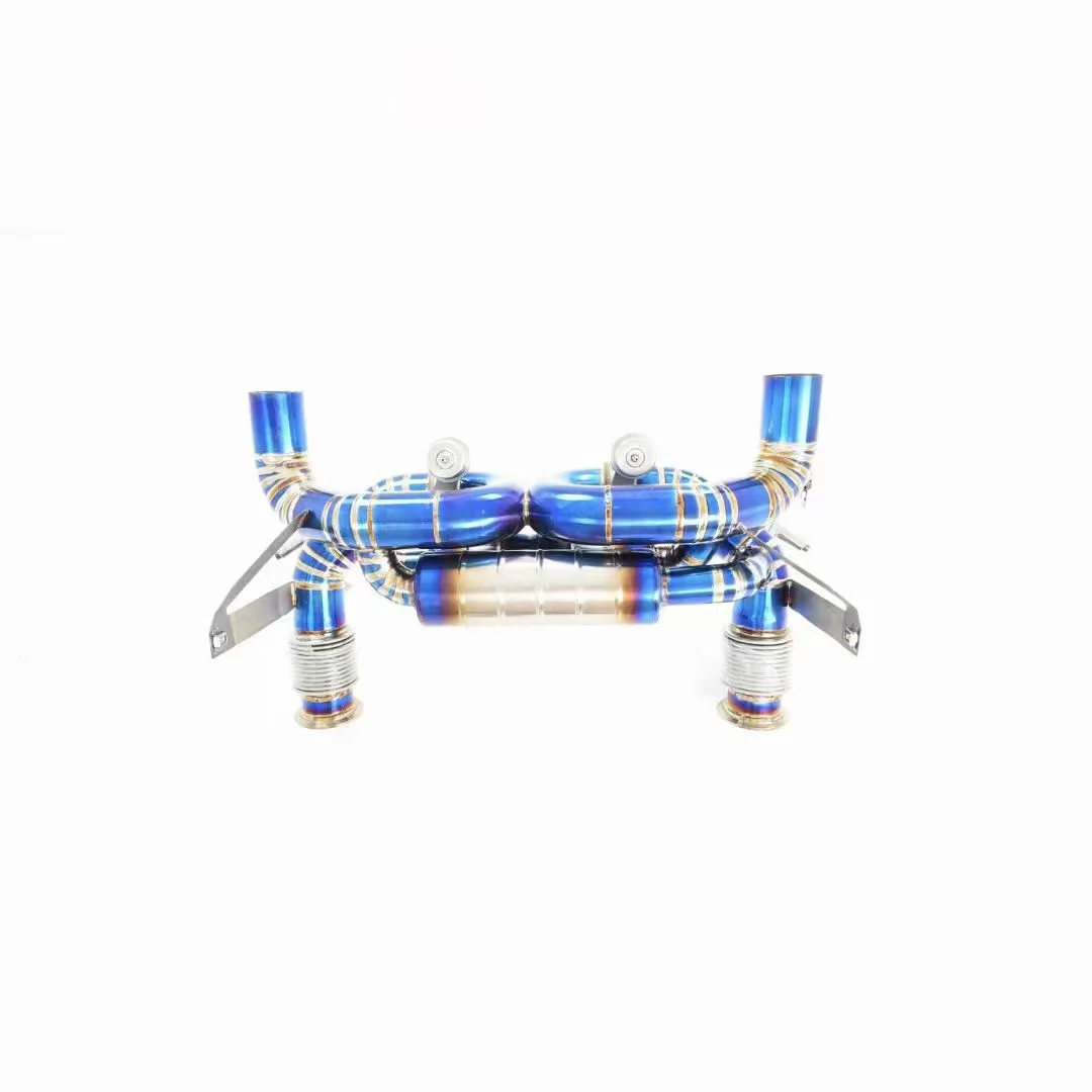 Гоночный автомобиль из титанового сплава Catback глушитель спортивный звук для