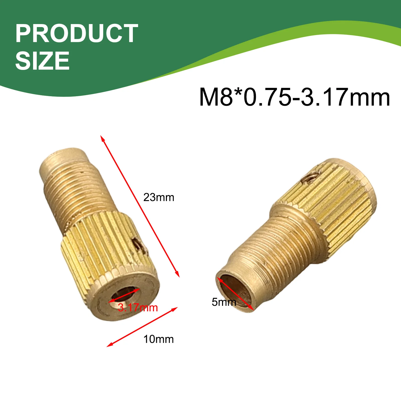 Электроинструменты Самозатягивающийся мини-латунный сверлильный зажим Патрон