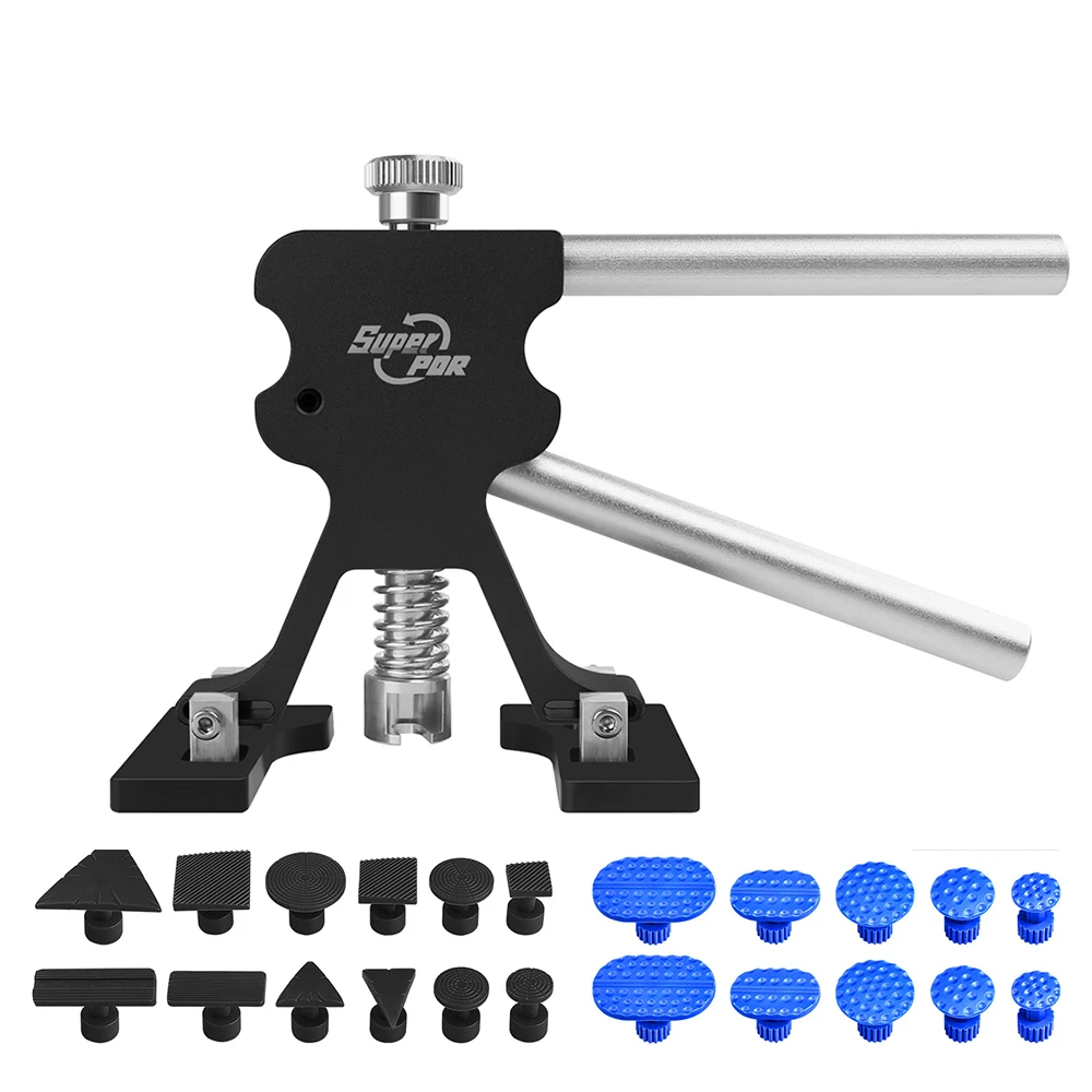 

Набор для ремонта вмятин из металлического материала Super PDR, ручные инструменты для удаления вмятин на автомобиле, профессиональный беспокрасочный инструмент для удаления вмятин на автомобиле