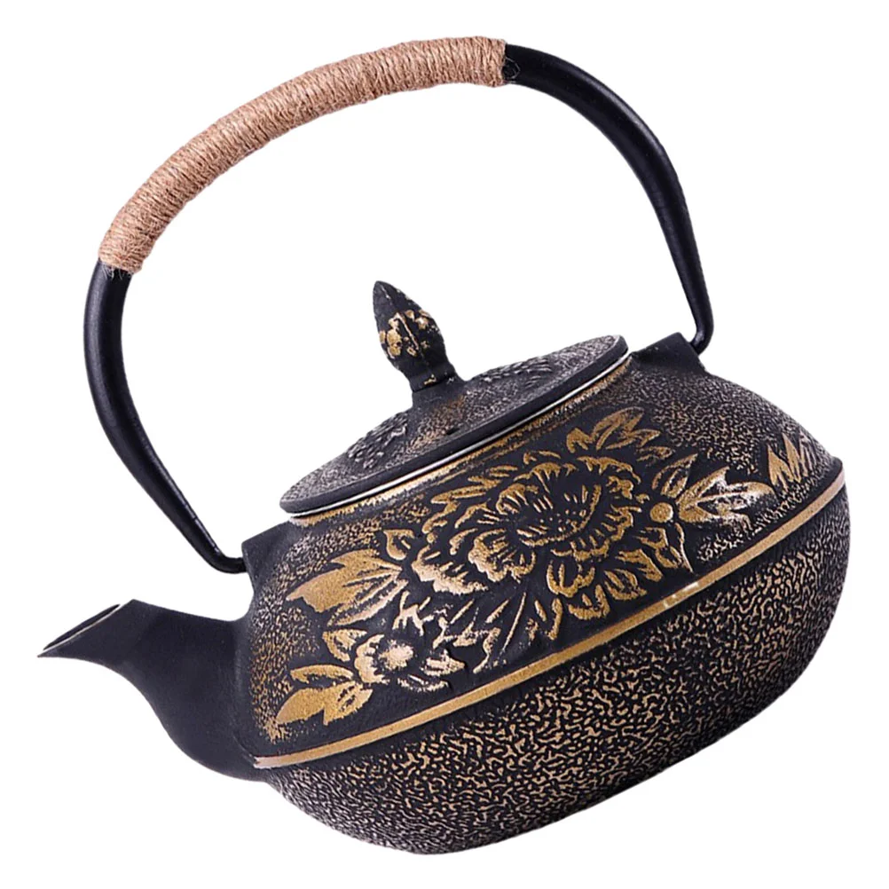 

Teapot Tea Kettle Pot Iron Cast Stovetop Japanese Chinese Loose Vintage Water Leafsteel Boilingkungfu Metal China Teapots Asian