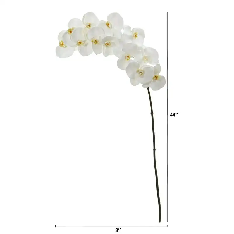 

Phalaenopsis Orchid Artificial Flower (Set of 3), White
