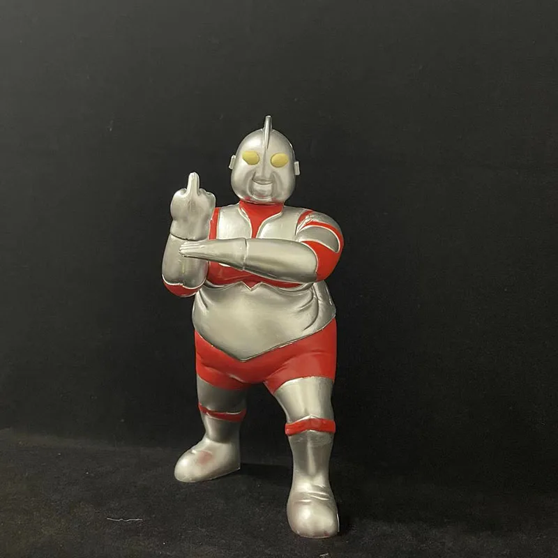 

2023 New Ultraman Fat Man Anime Peripheral Gk Obesity Kawaii Collections Pvc Decorate Model Kid Toy Children Birthday Cute Gifts