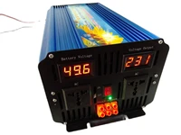 digital display inverter 5000w 12v 24v 36v 48v peak 10000w pure sine wave power inverter