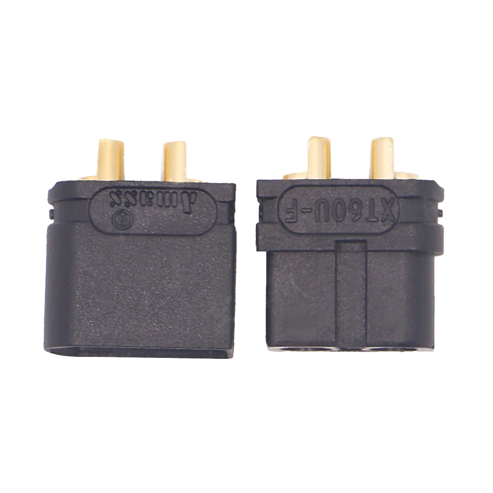 

Amass XT60U Male Female Bullet Socket Connectors Plugs for RC Lipo Enhanced Battery Wholesale Flight Controller 10pcs(5Pairs)