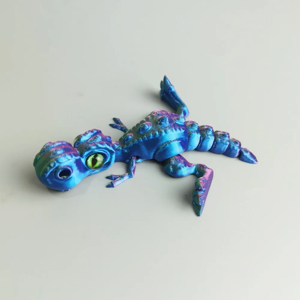 

3D Printed Cartoon Tyrannosaurus Rex Realistic Dinosaur Figurine Articulated Dinosaur Fidget Toy for Kids Gifts Home Decoration