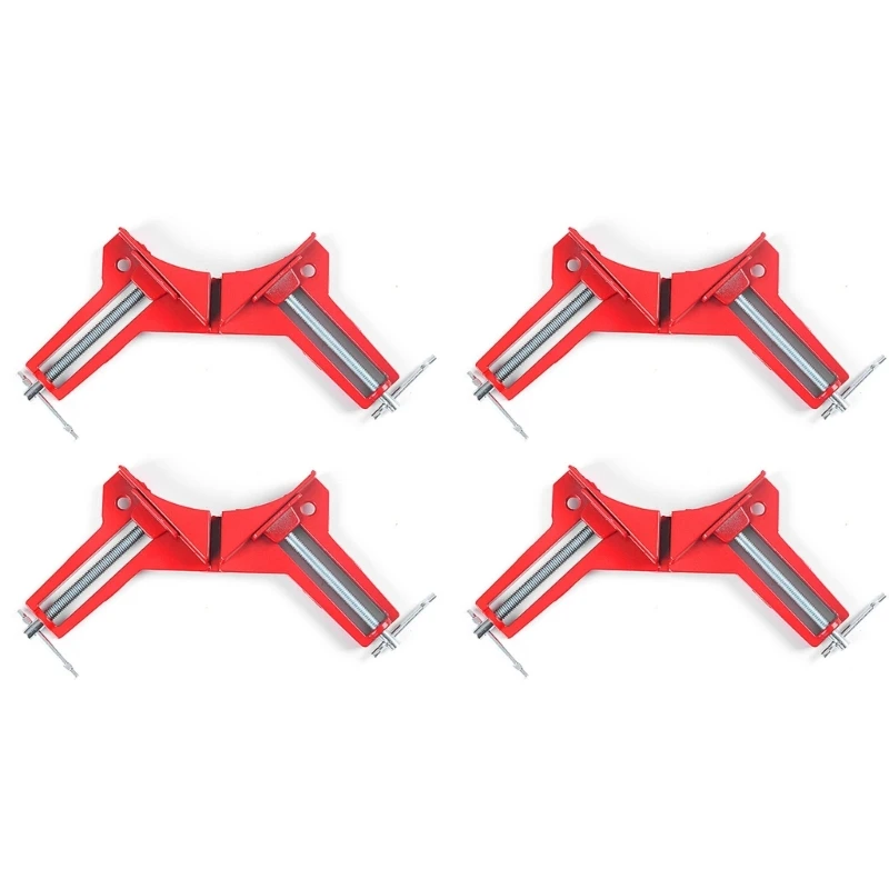 

4-Piece Adjustable Corner Clamp Right Clamps for Carpentry DIY Projects Drop Shipping