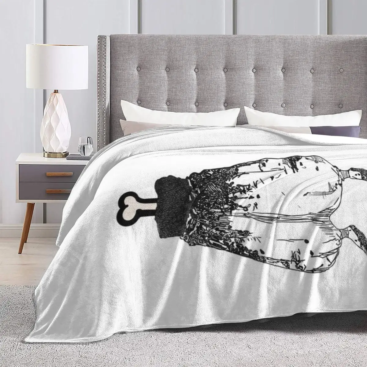 Ультрамягкое Флисовое одеяло Saturo Gojo Leg