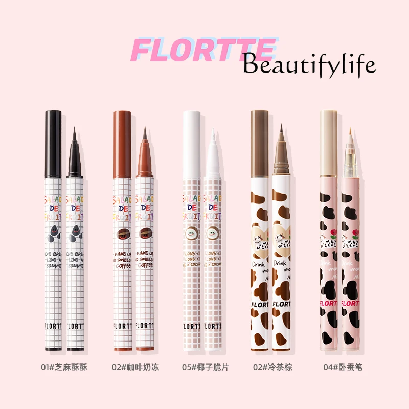 Подводка для глаз Aegyo Sal Pen клейкая ручка гладкая быстросохнущая модификация 5 шт.
