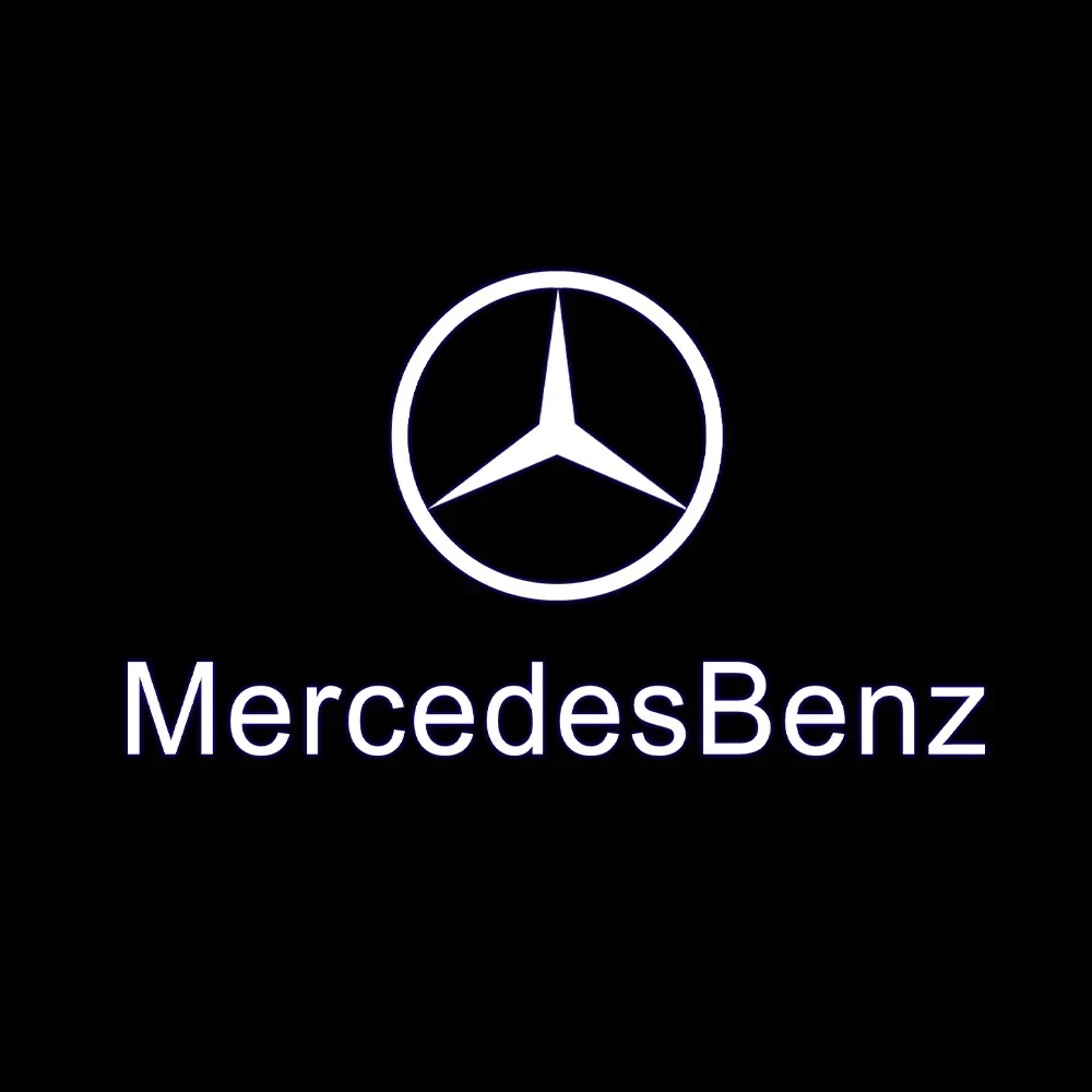 

2/4 шт. автомобильный светодиодный лазерный проектор приветствия Mercedes-Benz A/B/C/GL/GLC/E E200l E300L E450L W212 2009-2016 насадка