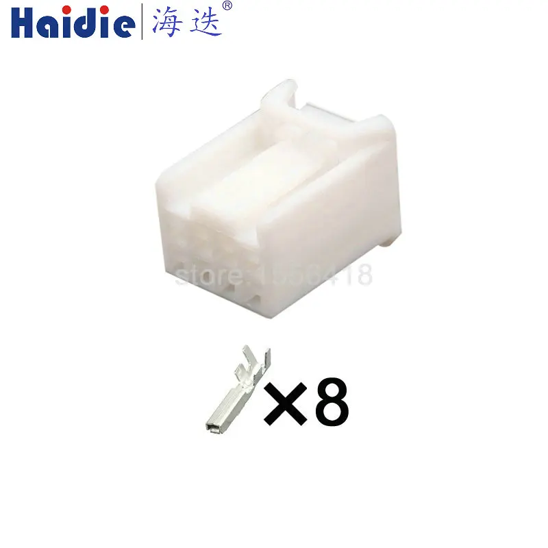 

1-50 Sets 8 Pin 1.5 Series Automotive Male Female Docking Wire Harness Unsealed Socket 7186-8847 7187-8847