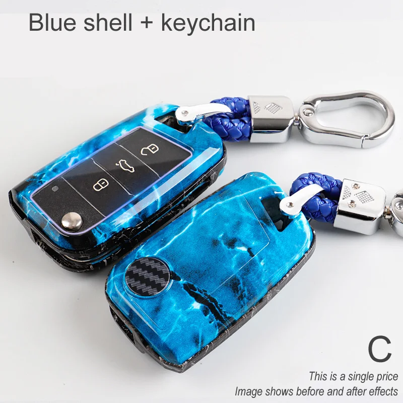 

Car key case for volkswagen vw magotan b8 wei lan polo 9n golf 3 4 5 6 6r 7 mk7 mk4 passat b6 b5 b7 b8 touran tiguan caddy bora