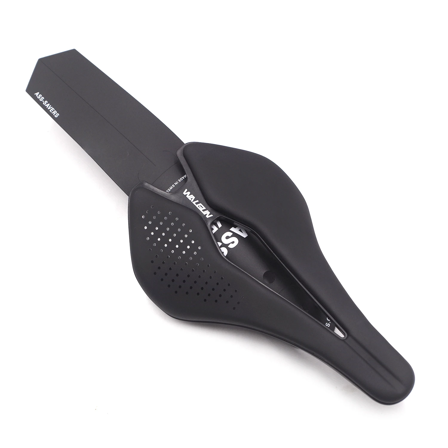 

WALGUN Bicycle Saddle Plastic Carbon Fibre Shell Nylon Polymer Leather Seat Ultralight Safety Men Women Racing Triathlon Saddle