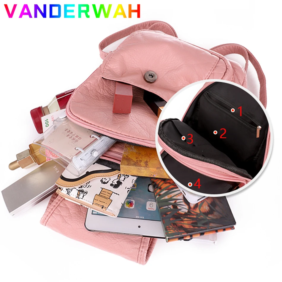 White Soft Leather Backpack Women Fashion Embroidery Backack Ladies Travel Chest Bag Mochila School Bags for Girls Rucksacks Sac |