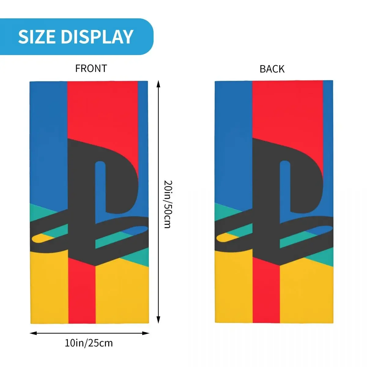 Аниме игровой контроллер Ps бандана на шею любовник Балаклавы маска для лица шарф