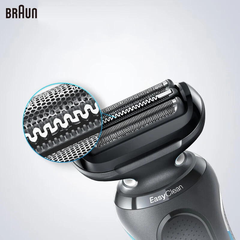 Электробритва Braun 1000S Series 5 S5 белая с 3 гибкими лезвиями