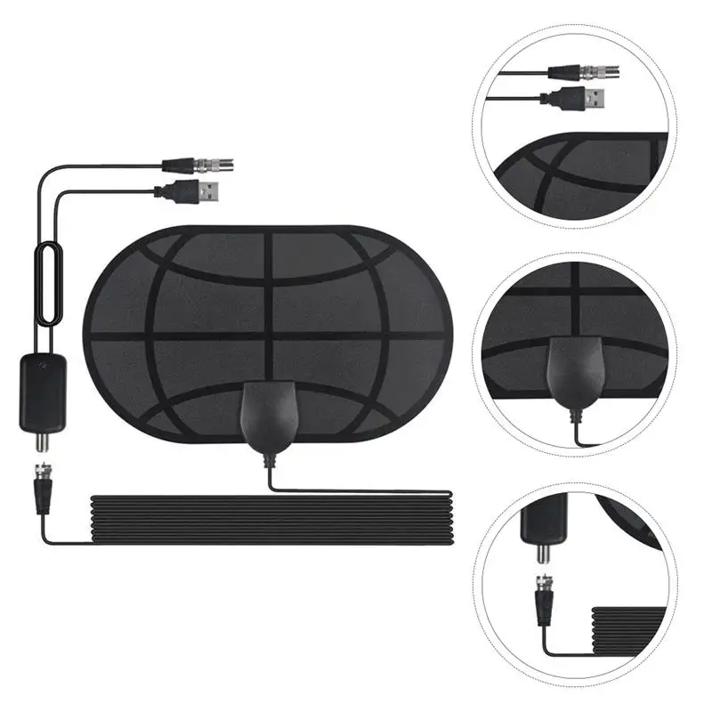 

Digital TV Antenna 1080P Amplified TV Antenna for Free Local Channel