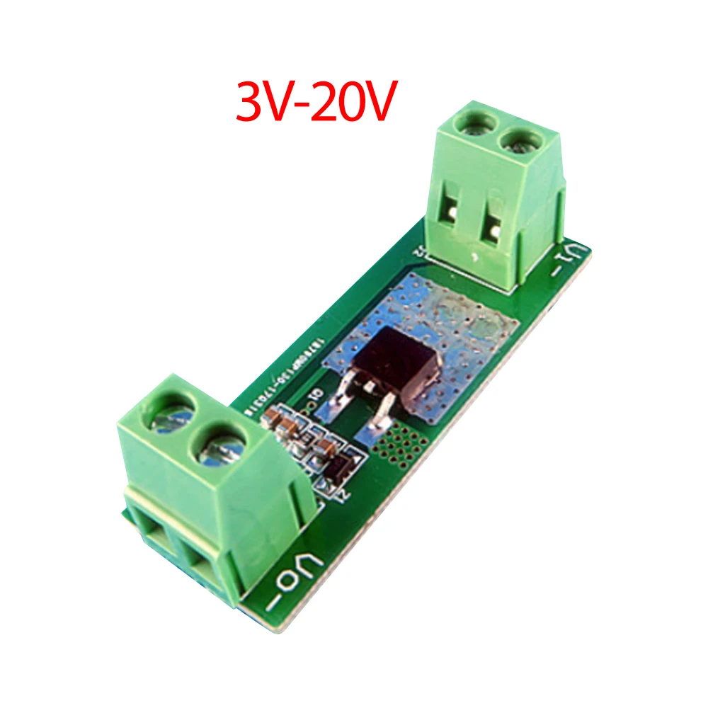 

5A DC Power Reverse Connection Protection Board Power Module Protection High Current Ultra-low Voltage Power Protection Board