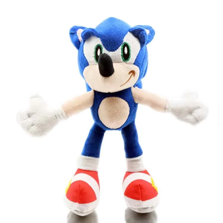 Sonic 6Styles Shadow Plush Toy 28CM Amy Rose Knuckles Tails Plush Doll Cute Soft Stuffed Plush Doll Birthday Gift For Children