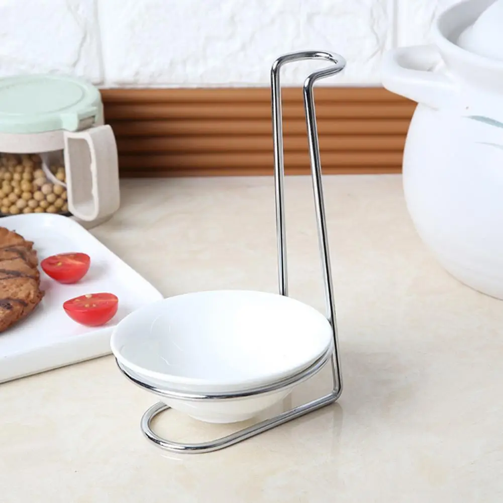 Кухонная подставка для супа съемная ложки из нержавеющей стали горячего еды