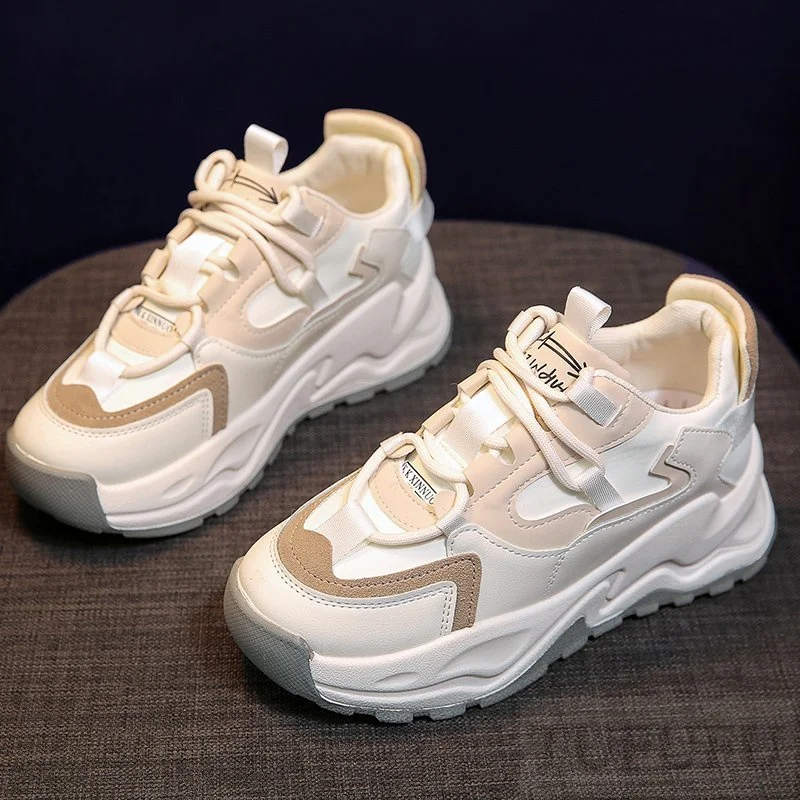 

2022 Shoes Women Breathable New Trending Autumn Models White Shoes Wild 2022 Patchwork Sneakers Women Zapatillas De Deporte
