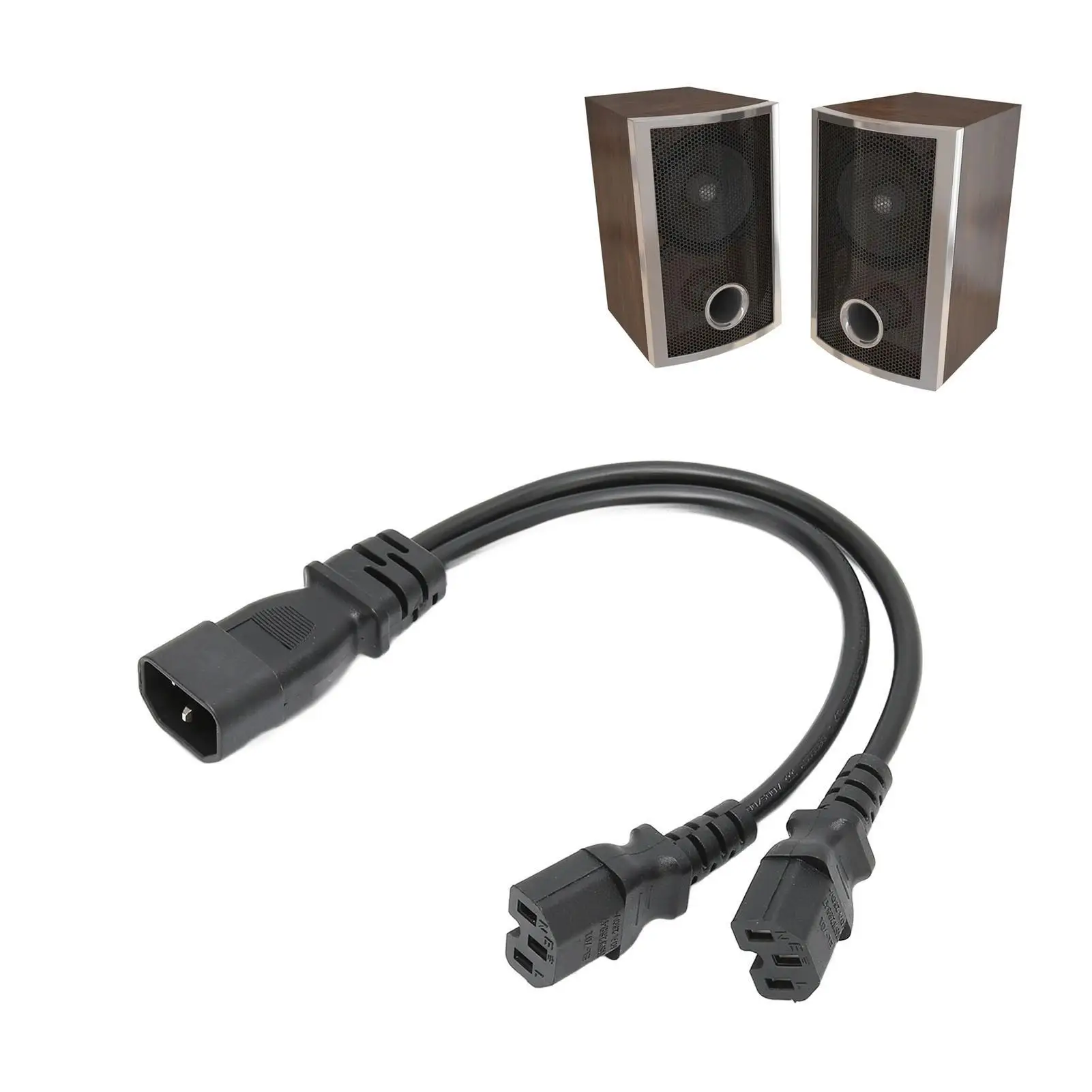 Кабель-разветвитель питания IEC320 C14 - двойной C15 100-250 В