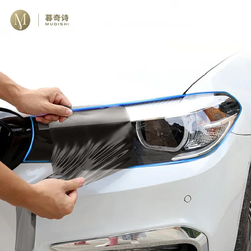 MUQSHI wstępnie wycinane reflektory zewnętrzne samochodu PPF przezroczysta folia ochronna TPU odporna na zarysowania dla BMW F32 F33 Series4