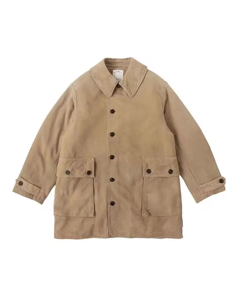 VISVIM WINFIELD SHEARLING COAT Четыре овечьего пальто