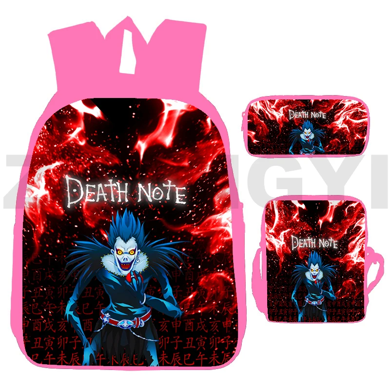 

Рюкзак женский для ноутбука в стиле аниме «DEATH NOTE»