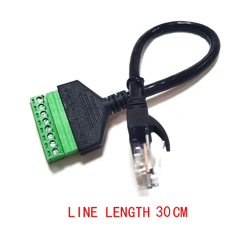 

RJ45 к винтовому терминалу адаптер JCD