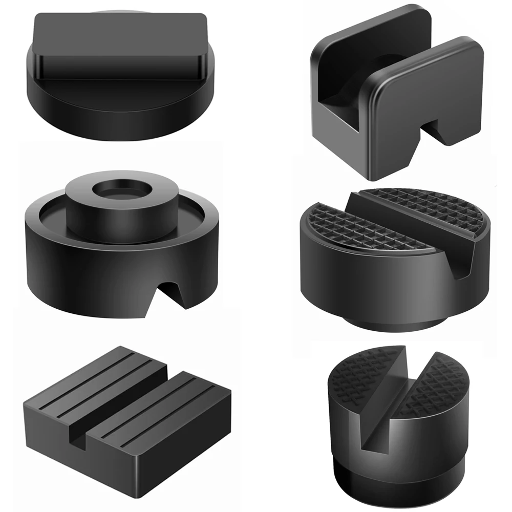 

Universal Car Lift Jack Stand Rubber Pads Frame Protector Adapter Floor Slotted Car Jack Rubber Pad For Lexus Volvo Subaru Fiat