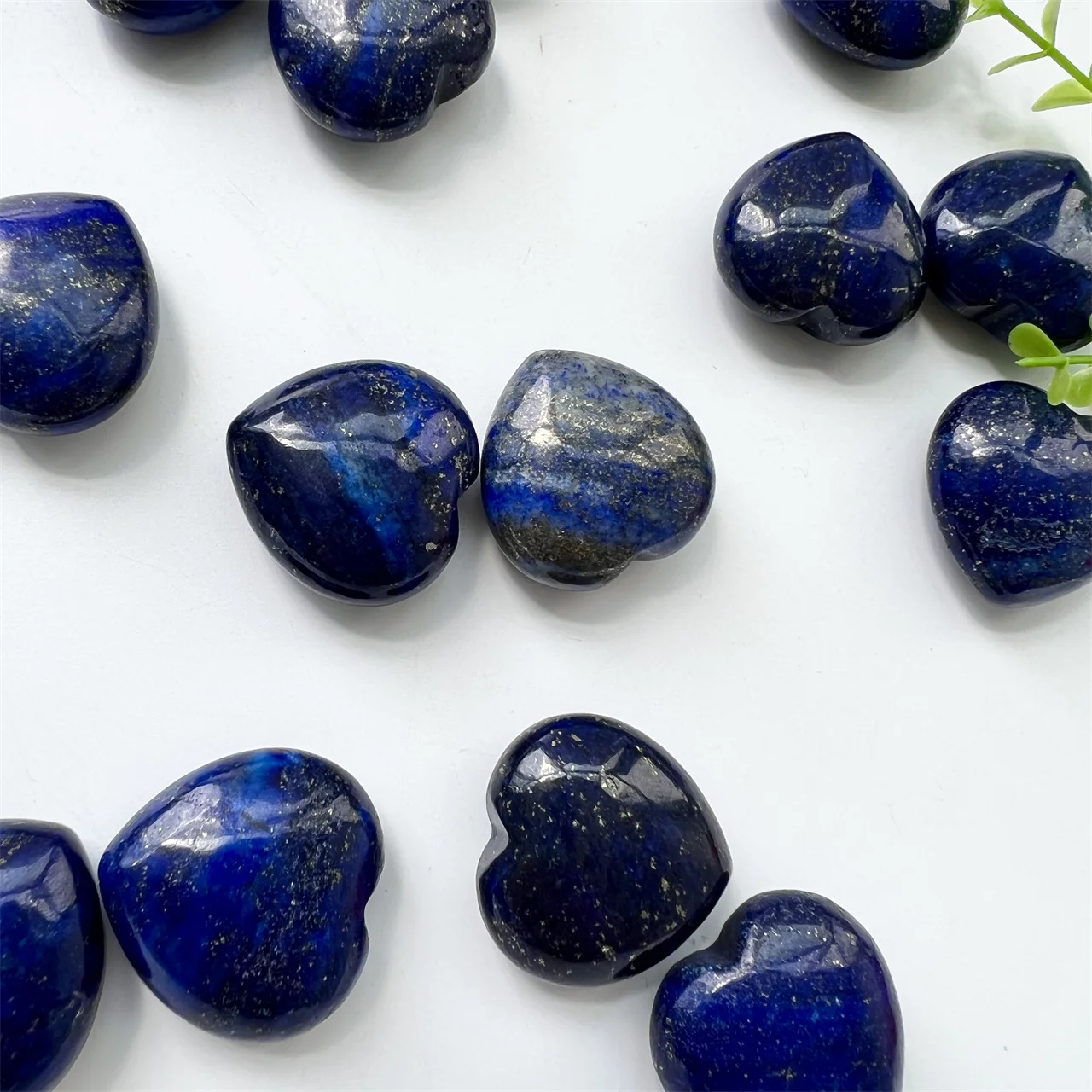 7 шт. кристаллы кварца и резной Лазурит 30 мм |