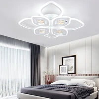 modern bedroom living room led ceiling lamp apartment lamp hotel villa acrylic dimmable lighting fixtures
