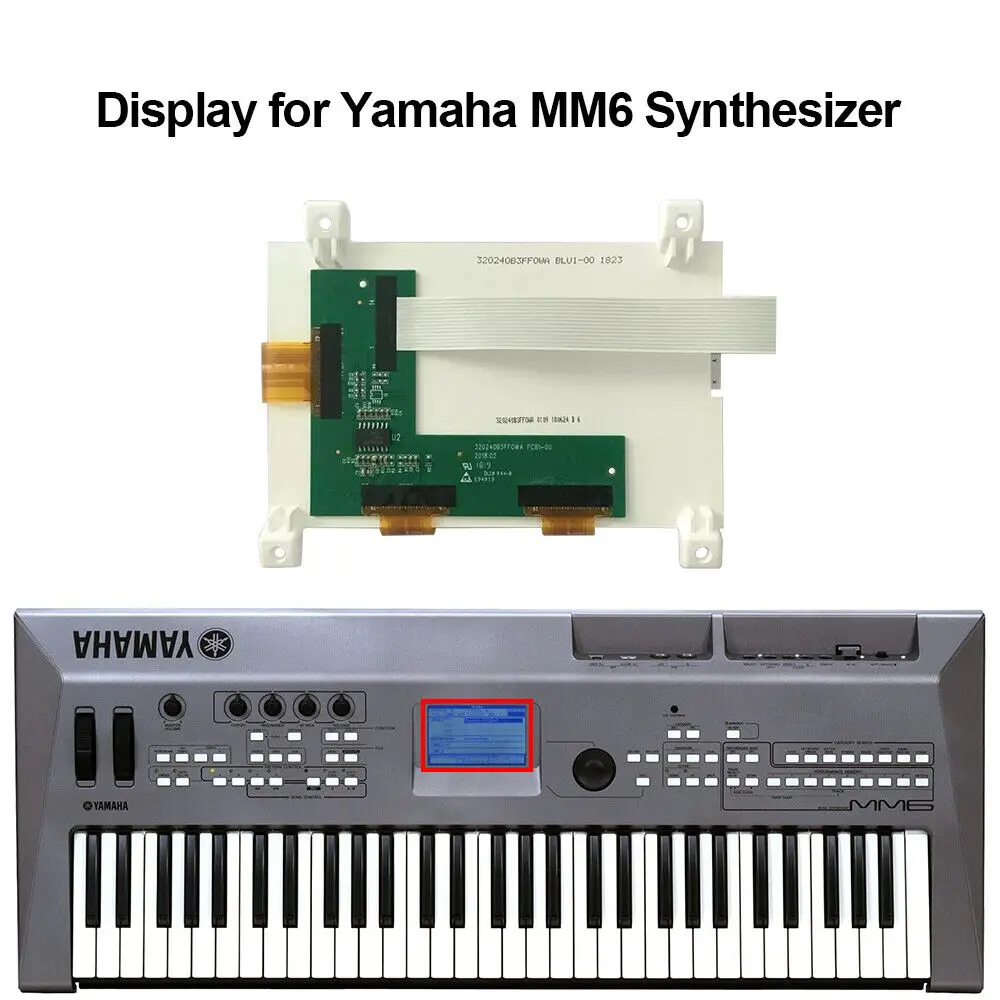 Жк-дисплей для Yamaha MM6 MM8 DGX-205 305 220 DGX-620 DGX-630 синтезатор
