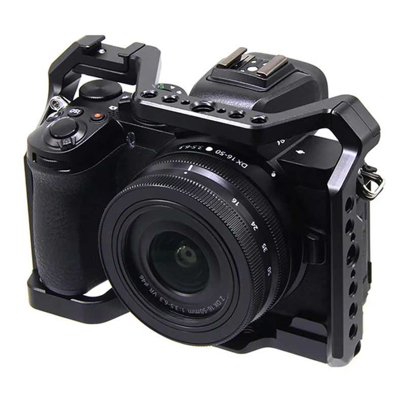 Клетка для камеры Nikon Z50 крепление зеркальной фотокамеры с холодным башмаком