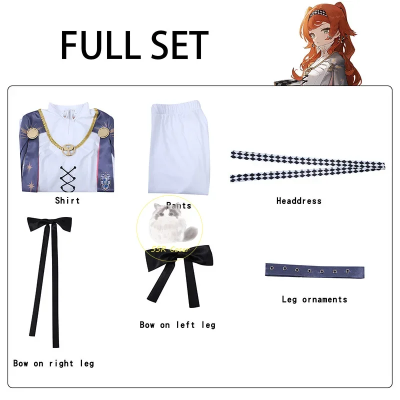 Костюм для косплея Sonetto 1999 костюм Sonet Wig платье рубашка Игровая форма ролевых игр