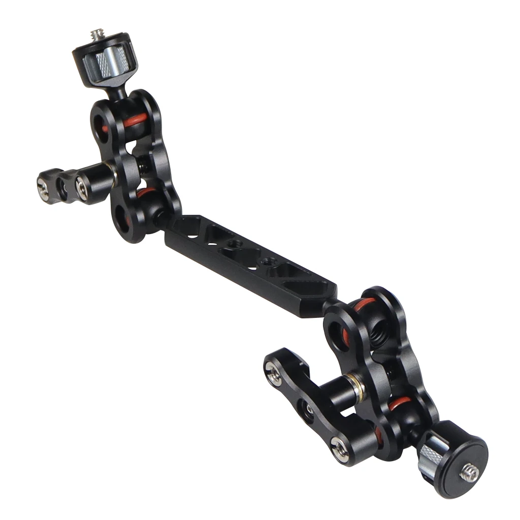 

BGNing 5inch/11inch Magic Arm 360° Rotation Double Ball Head With 1/4'' Screw Mount Adapter for Sony /Canon /Nikon Camera Photo