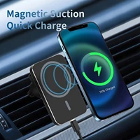 15w qi magnetic wireless chargers for iphone 13 12 11 pro max car phone holder fast charging for samsung