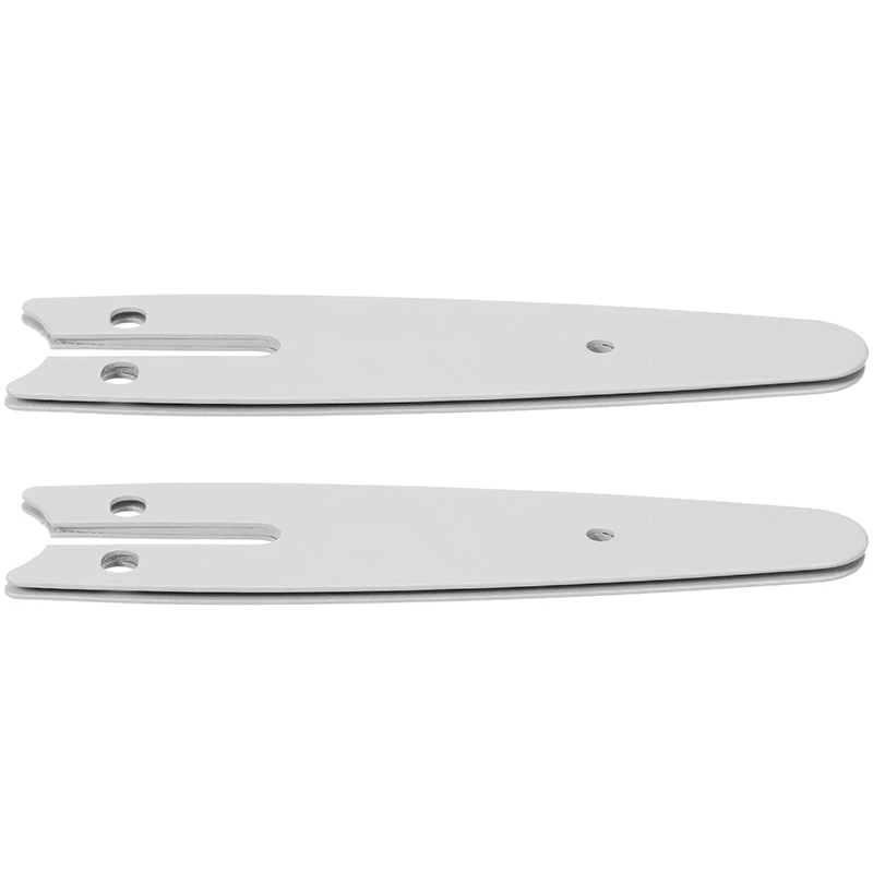 

2 Pieces 4 Inch Mini Chainsaw Guide Plate Replacement Guide Bar For 4 Inch Electric Chainsaw Parts Accessories