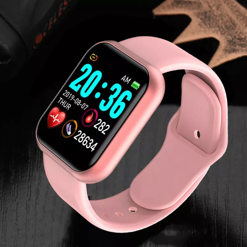 

D20 Pro Smart Watch Men Women Sport Bluetooth Wristband Blood Pressure Count Monitoring Heart Rate Fitness Bracelet Tracker Y68