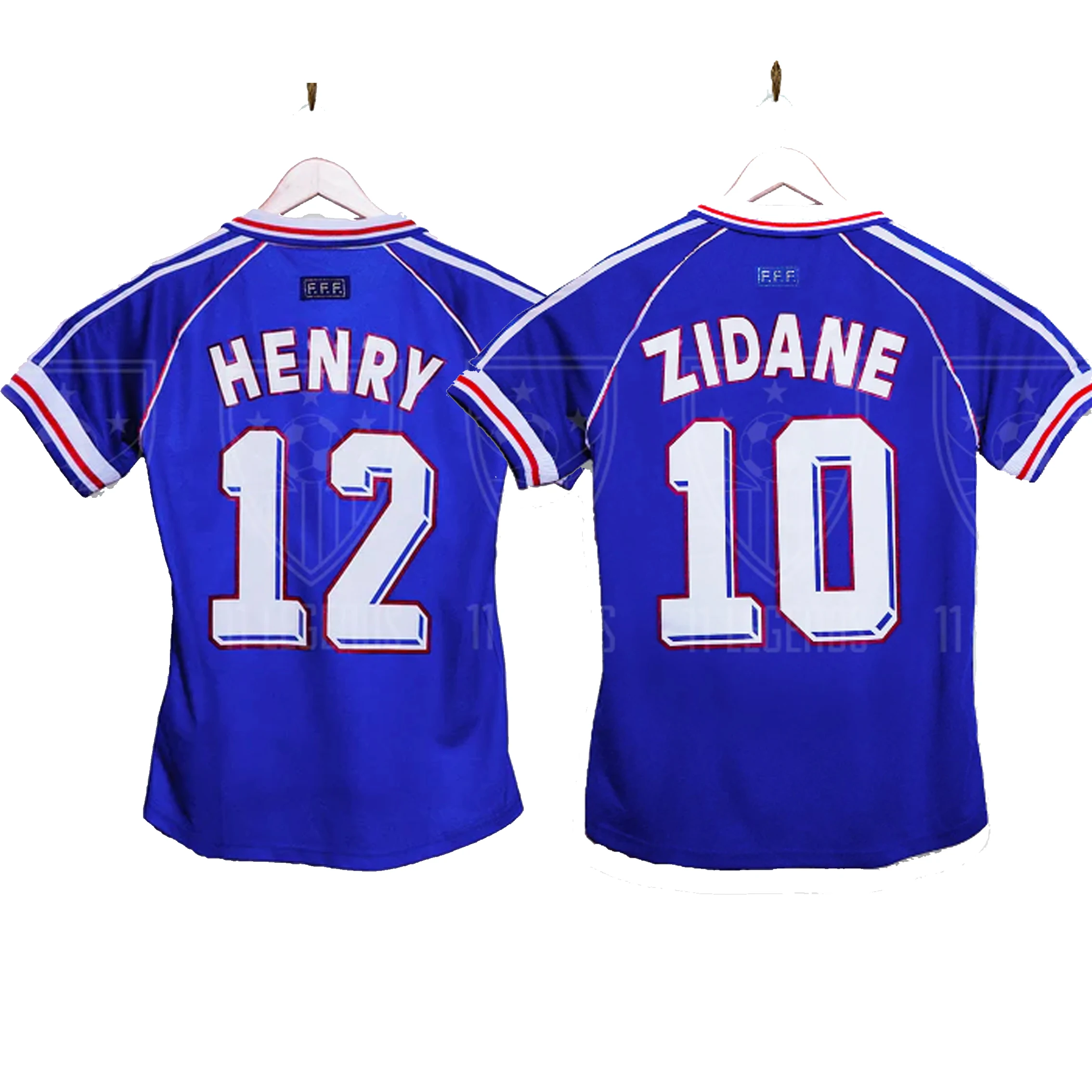 

1998 retro shirts ZIDANE classic jerseys HENRY #12