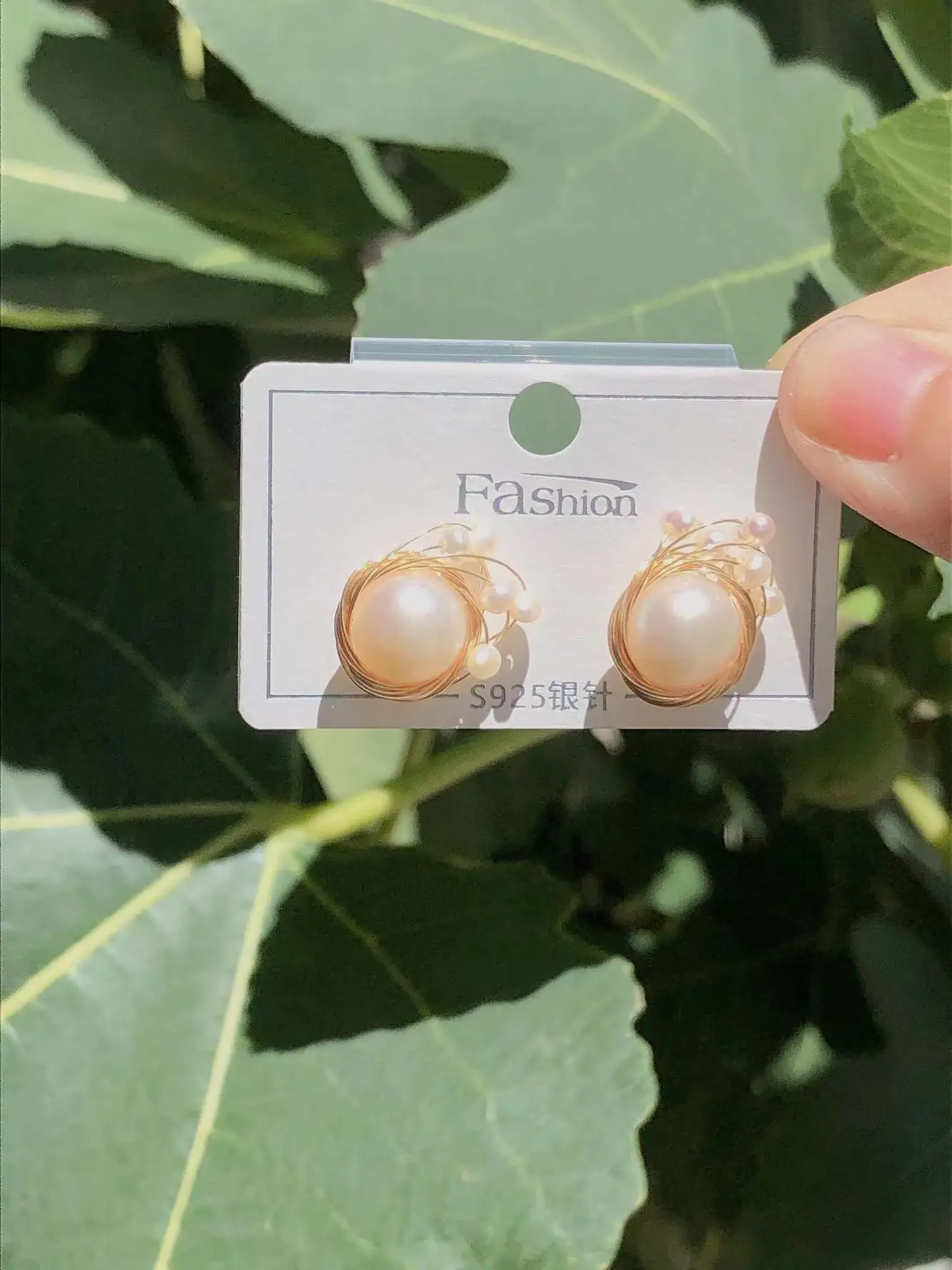 Серьги из медной проволосветильник ручной работы, серебро 925 пробы