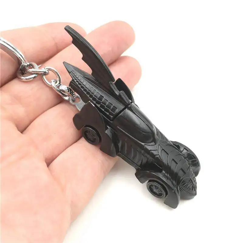 Темный рыцарь летучая мышь Бэтмобиль брелоки подарок Chaveiro автомобильный брелок