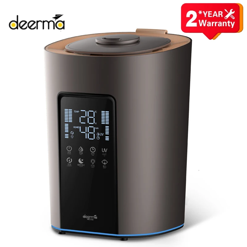 

New Deerma Humidifier 5L Will Capacity On Water Intelligence Constant Humidity Purify Increase Wet Household Bedroom