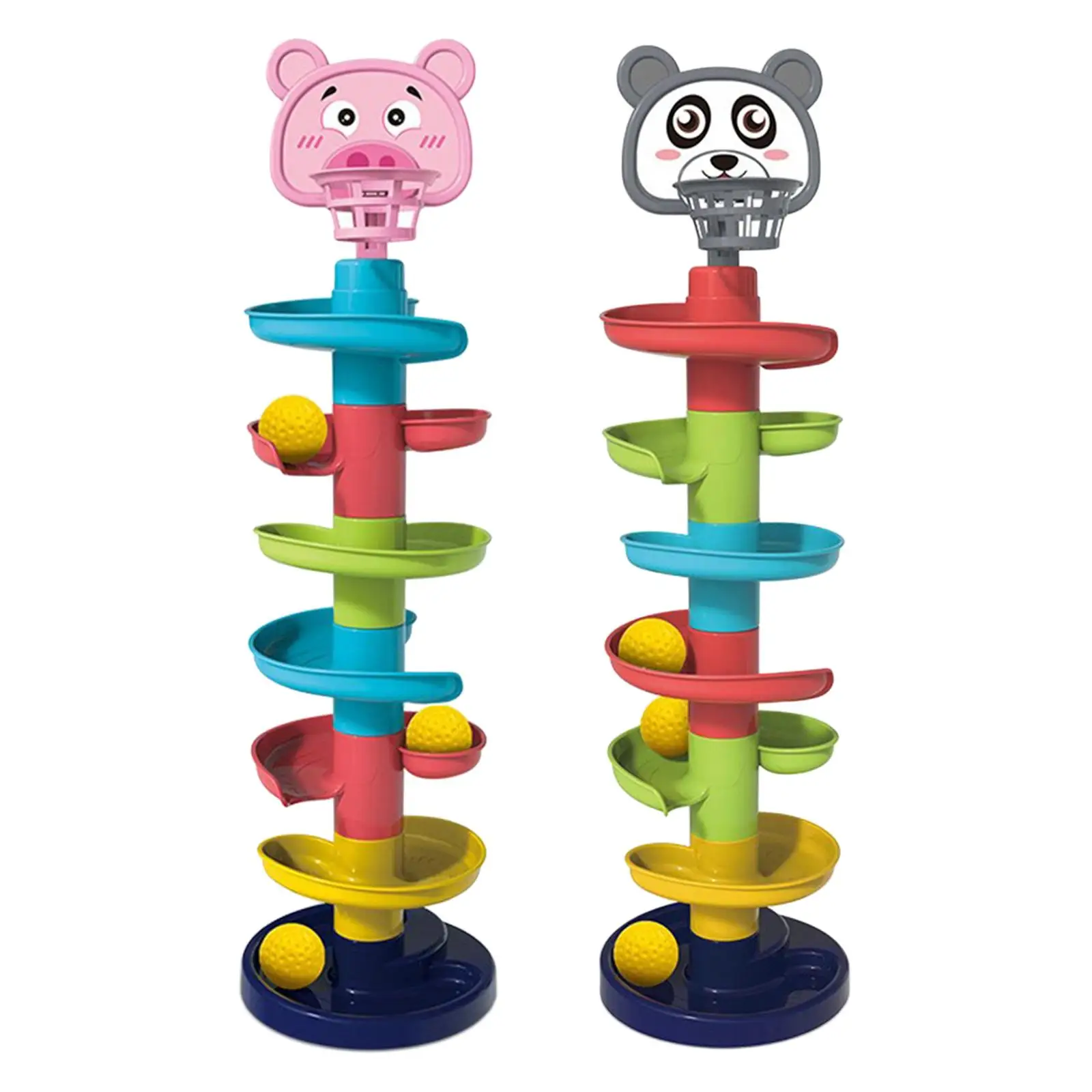 

Шарики 7 ярусов для развития детей, развивающая игрушка для детей, вращающаяся игрушка для укладки, сенсорные Мячи