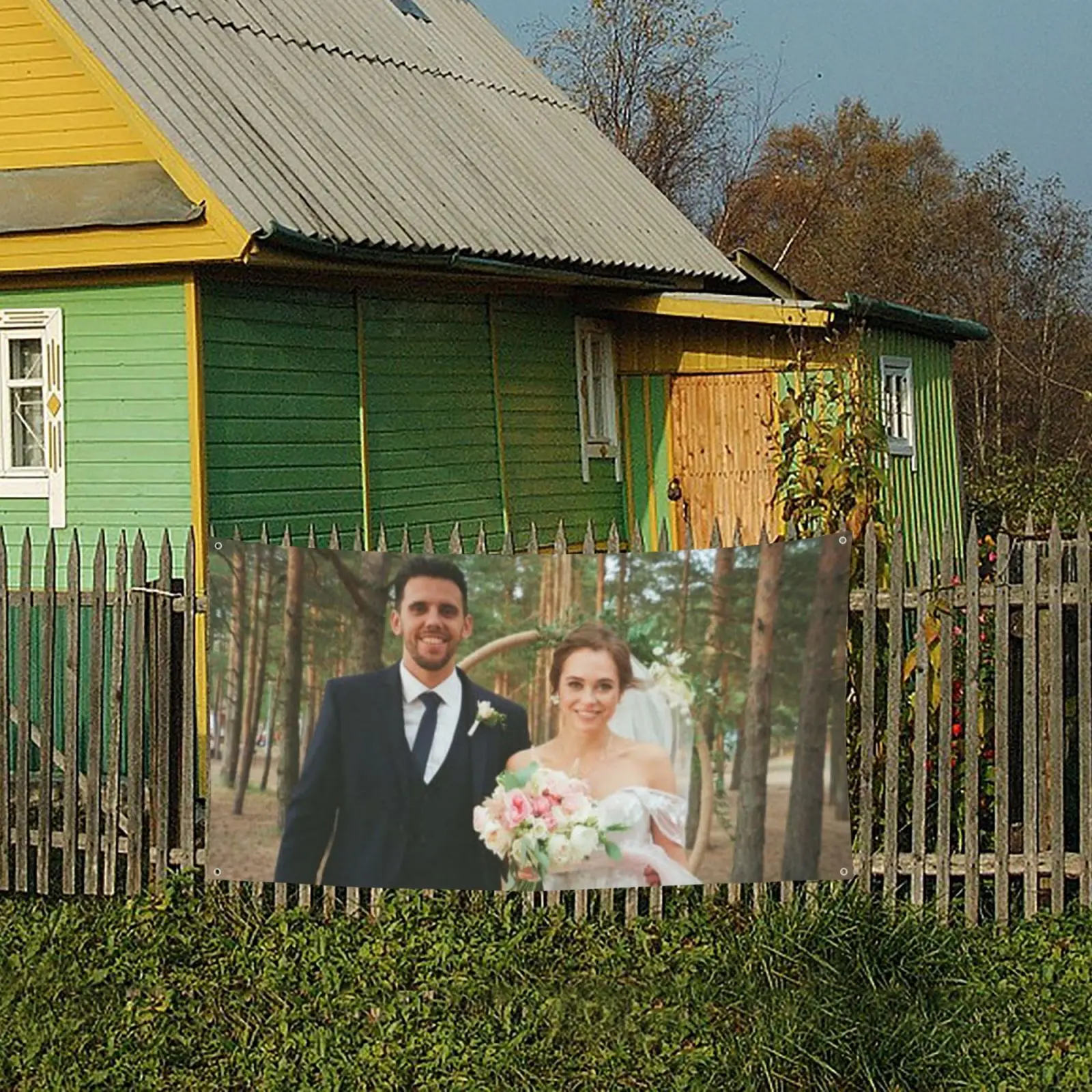 

Custom Wedding Banner Personalized Your Picture Wedding Decoration Wedding Gift