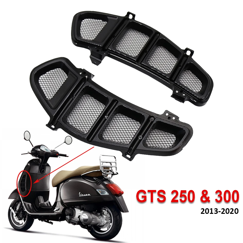 

New Motorcycle Radiator Guard Grille Protector Baffle Cover Protection Net For VESPA GTS300 GTS250 GTS 250 300 2013-2020