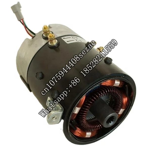 

3,7 кВт 48 в электродвигатель постоянного тока для гольф-мобиля