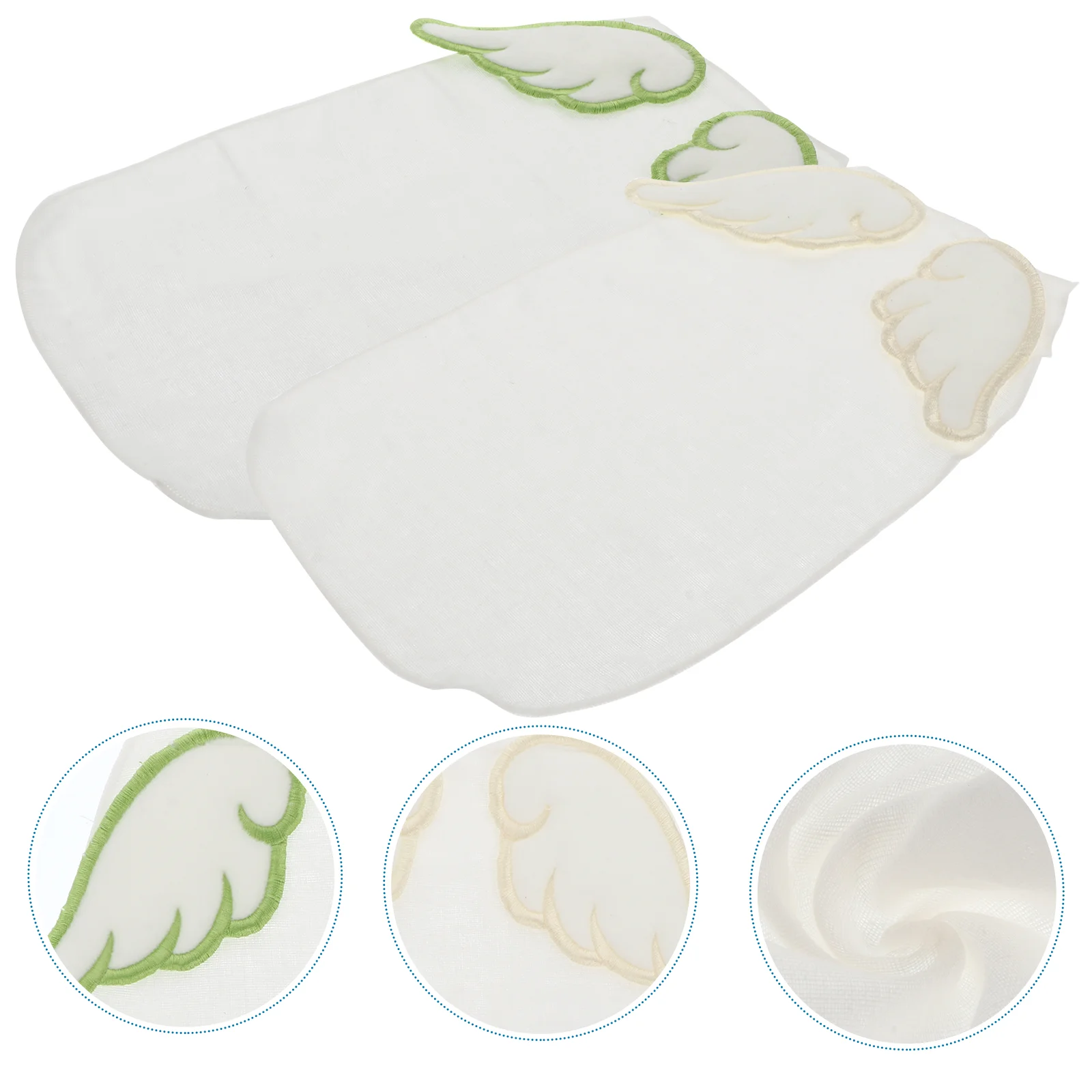 

2pcs Sweat Absorbent Towel Multi-layered Towel Cotton Sweat Towel for Gift Children